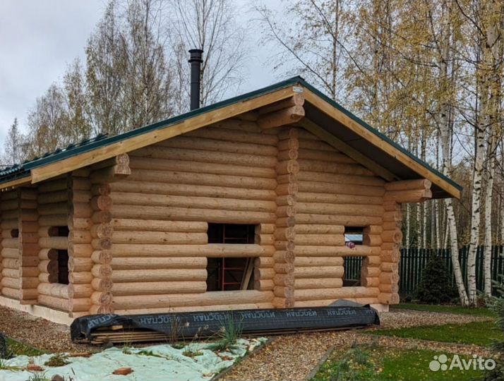 Изготовление срубов домов и бань ручной рубки