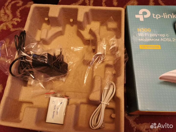 Adssl2+ маршрутизатор TP-link TD-W8961N