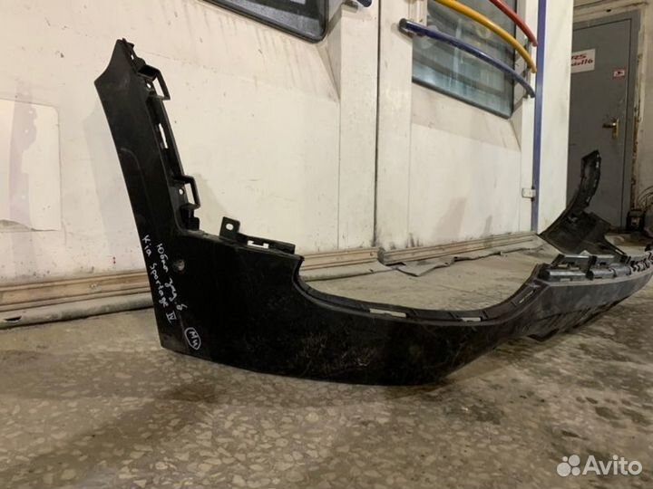 Юбка бампера задняя Kia Sportage 4