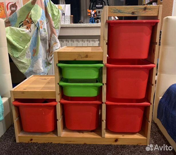 Детский шкаф для Lego,игрушек.Из Икея