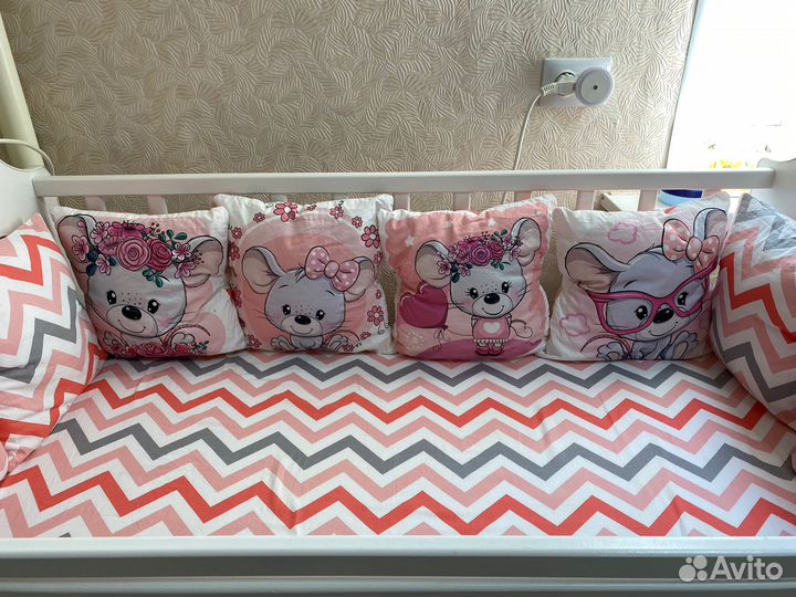 Бортики в кроватку