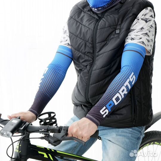 Спортивный комплект рукава + бафф