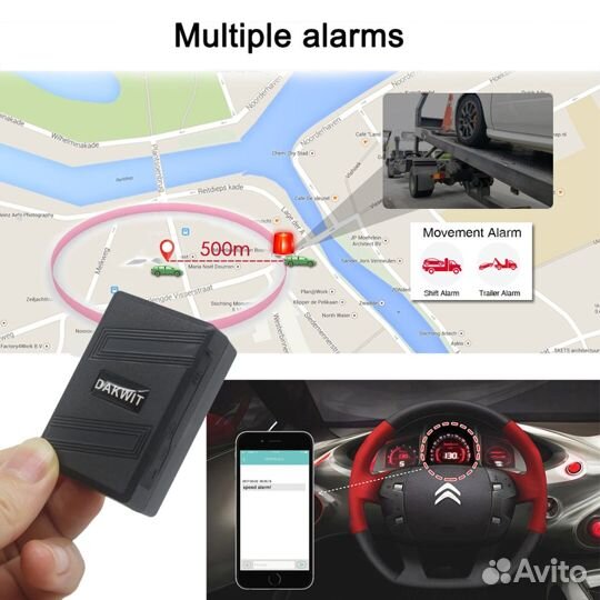 GPS Трекер на Магните TK-930. Точность+. Новый