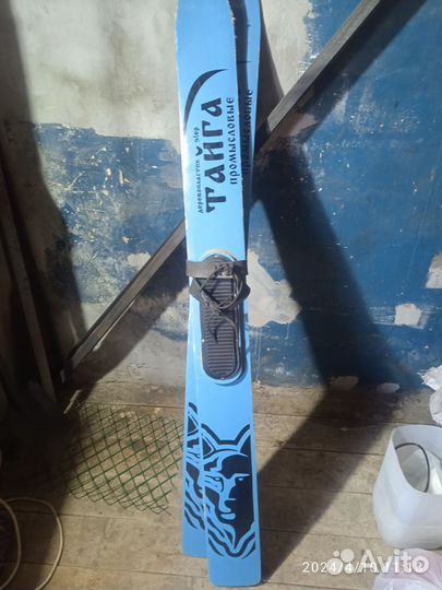 Лыжи охотничьи пластиковые