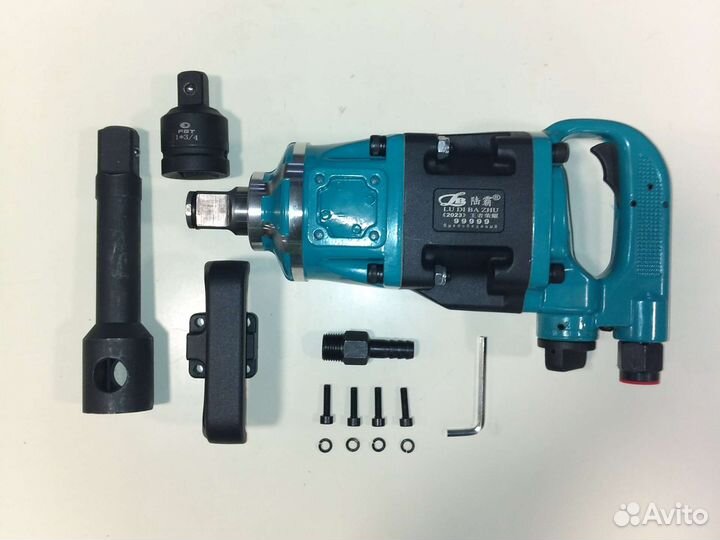 Пневматический грузовой гайковёрт (+удлин+переход)