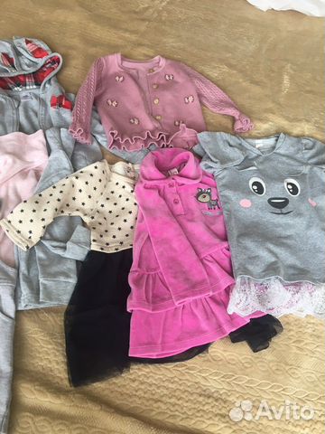 Пакет вещей на девочку