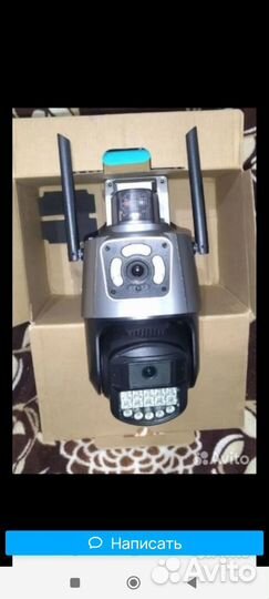 Камера видеонаблюдения wifi уличная бу