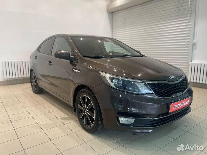 Kia Rio 1.4 МТ, 2015, 139 326 км