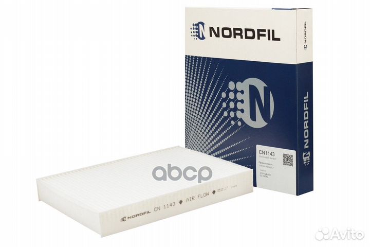 Фильтр салона Nissan/Nordfil/ CN1143 nordfil