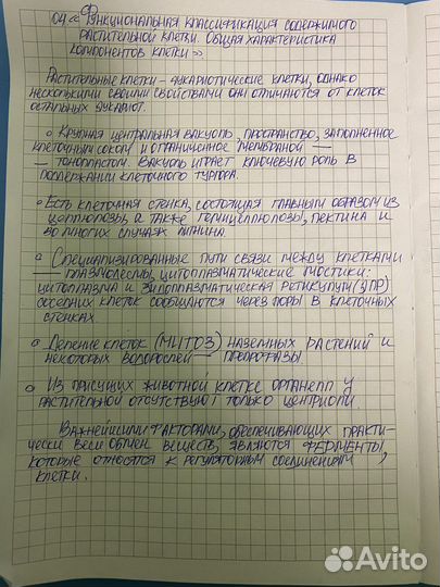 Написание конспектов