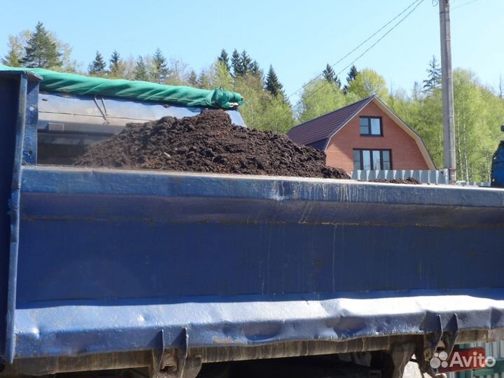 Грунт садовая земля ЗИЛ, камаз