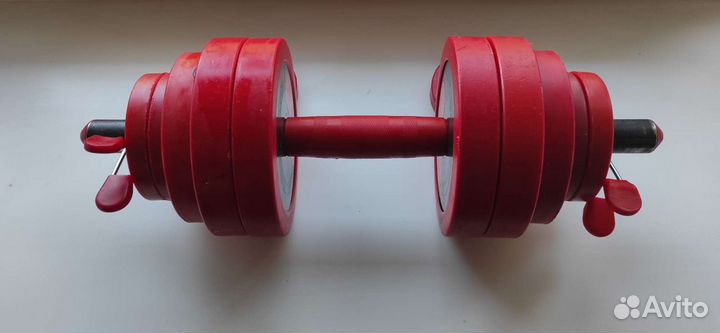 Гантели разборные, 16 кг каждая. Цена - за обе