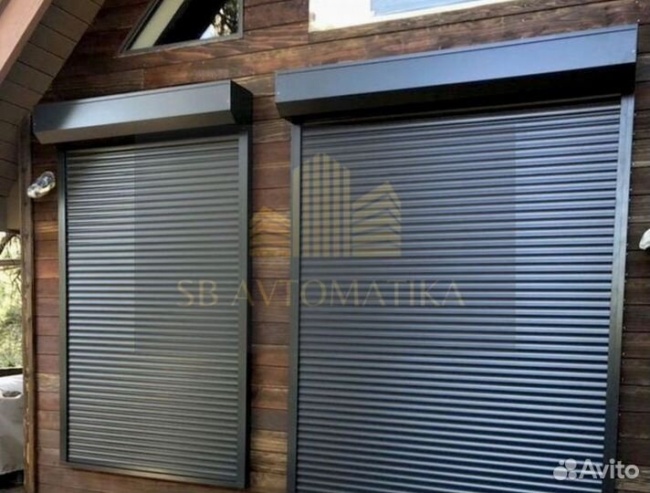Рольставни автоматические В РАССРОЧКУ