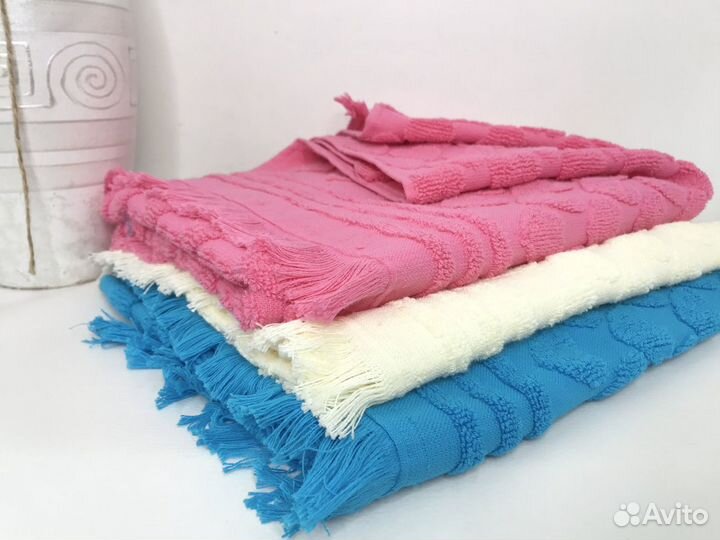 Махровые банные полотенца