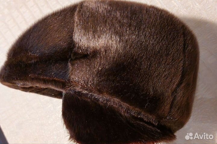 Меховая мужская кепка из нерпы