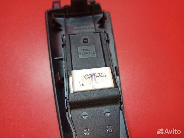 Блок управления стеклоподъемниками передний правый