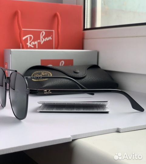 Очки ray ban caravan черные