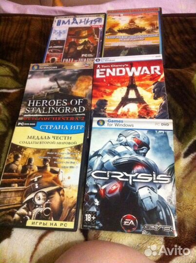 Игры на пк(взрослые, детские)