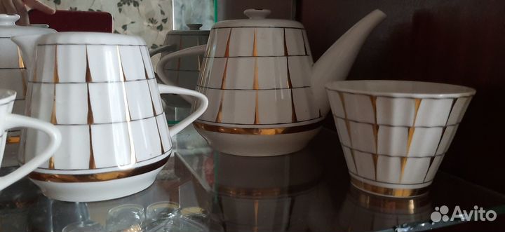 Фарфоровый сервиз Дмитриевского завода