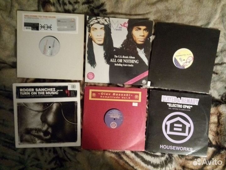 Электронная клубная музыка.пластинки.винил