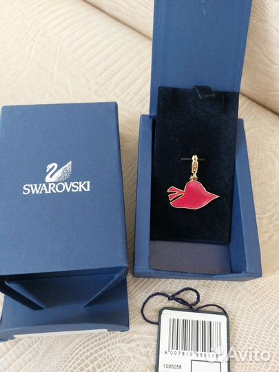 Новая подвеска, шарм Swarovski
