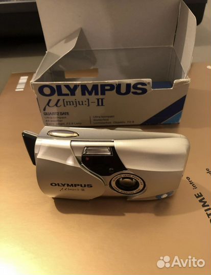 Пленочный фотоаппарат olympus mju ii