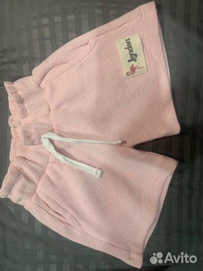 Шорты на малышку 12-18 м новые