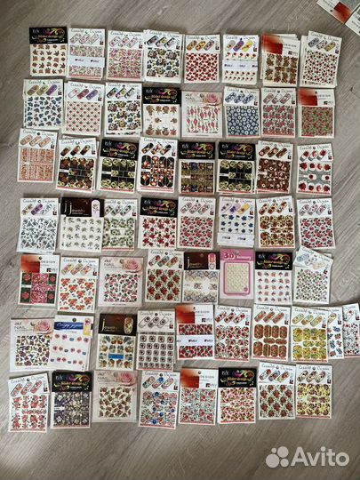 Слайдеры для маникюра новые пакетом 30 шт