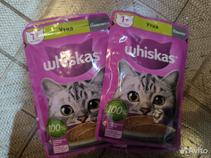 Корм для кошек whiskas пауч