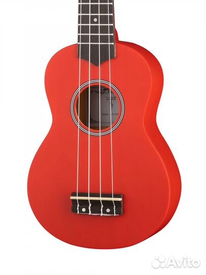 Укулеле сопрано, красный Listen LIS-100RED