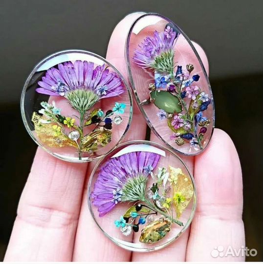 Декор из сухоцветов