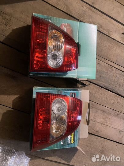 Задние фары на priora