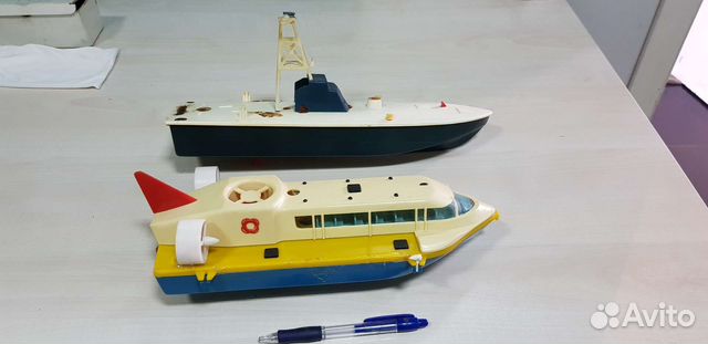 Катера на батарейках СССР