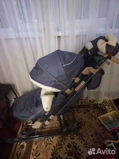 Сани коляска ника 7-8к