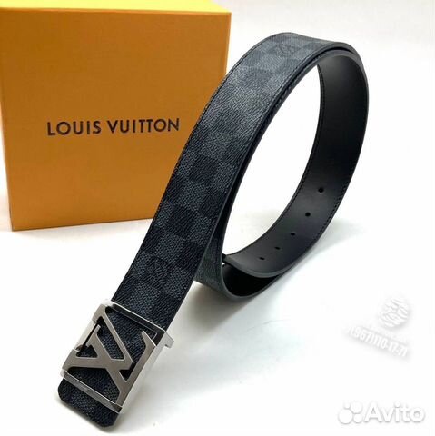 Мужской кожаный ремень Louis Vuitton