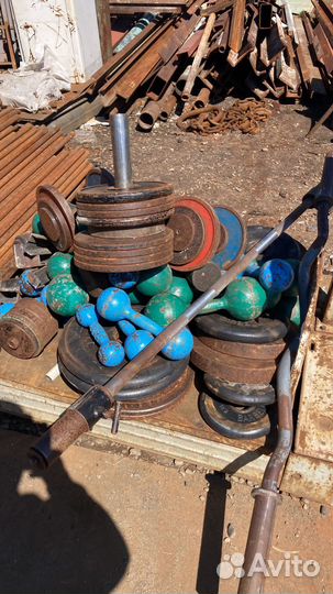 Гантели, штангу,блины