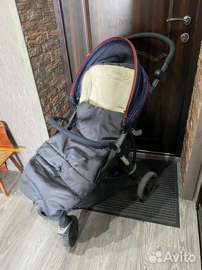 Конверт в коляску зимний на овчине