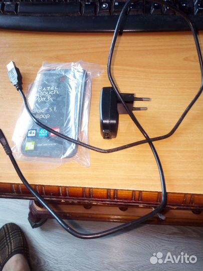 Панель pixi 3(4,5) 5017D Alcatel и переходник