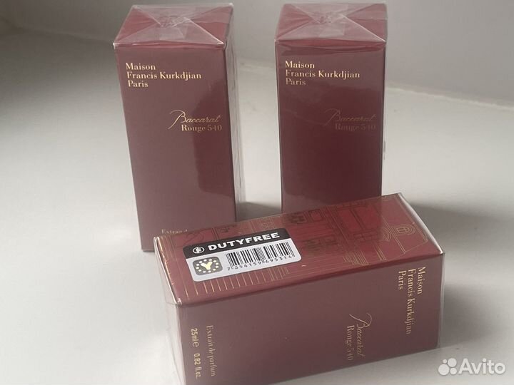 Baccarat rouge 540 extrait de parfum 25ml