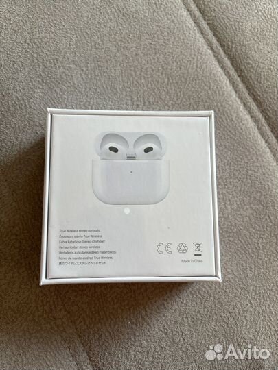 Air pods 3 новые