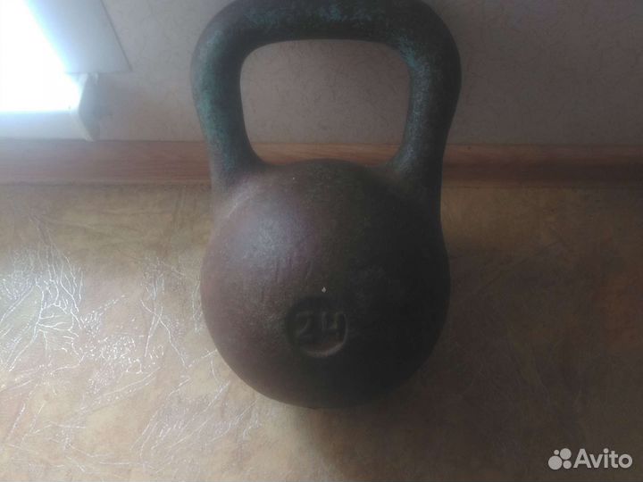 Гиря 24 кг СССР
