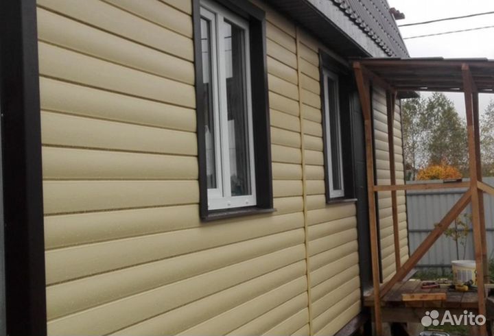 Монтаж сайдинга / фасадные работы