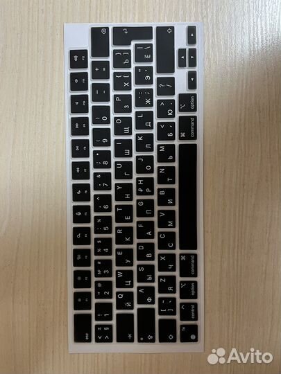 Накладка на клавиатуру macbook