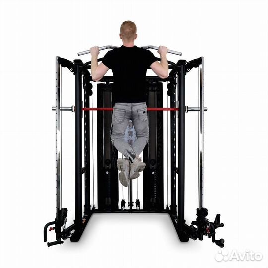 Машина Смита с грузоблоками и турником inspire SCS