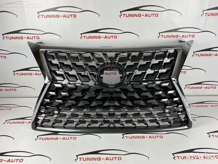 Решетка радиатора Lexus GX460 Стиль 2020 Под камер