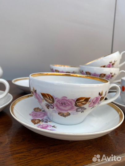 Чайный сервиз Дулево 2штуки