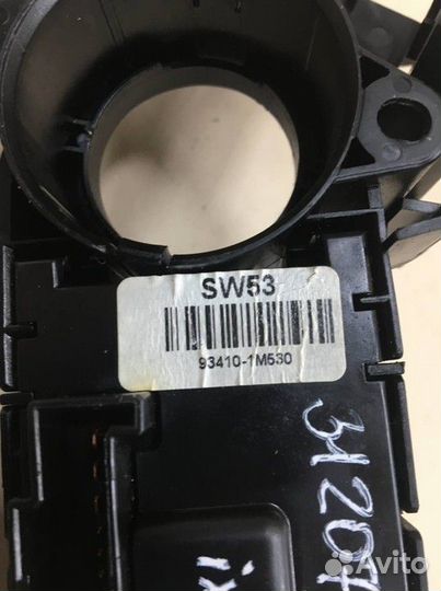 Переключатель поворотов подрулевой с передними птф