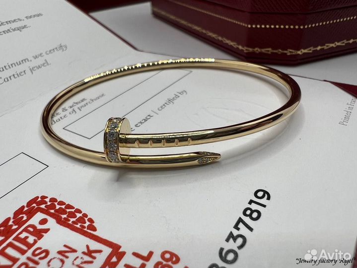 Браслет cartier, Gold 750 пробы