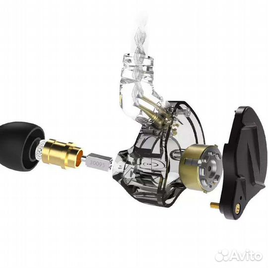 Гибридные Hi-Fi наушники KZ ZSN PRO X (1DD+1BA)