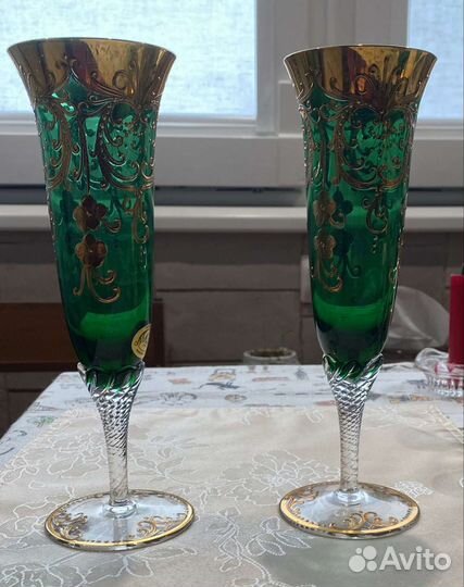 Бокалы Богемия Чехия винтаж